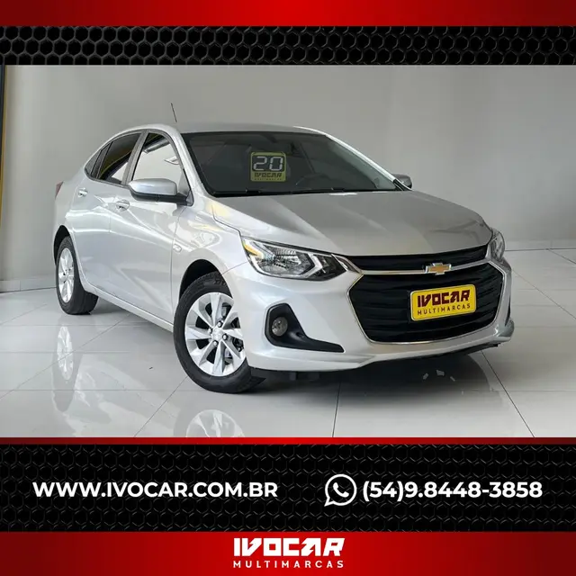 Carro Chevrolet Onix Plus 2020 JOY Plus 1.0 8V 4p Flex Mec.