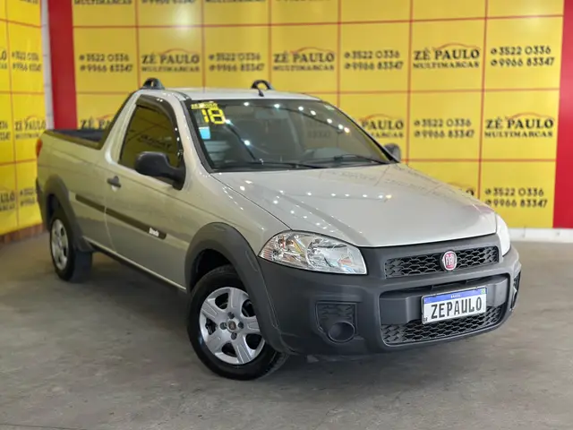 Carro Fiat Strada 2018 Hard Working 1.4 (Flex) (Cabine Simples)