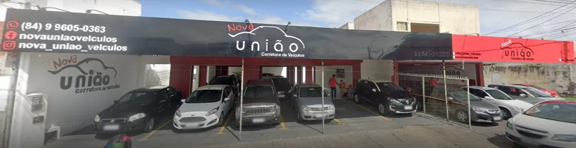 Fachada da loja Veículos à venda em NOVA UNIAO VEICULOS RN - Natal - RN