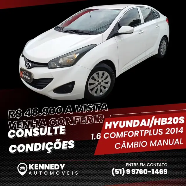 Carro Hyundai HB20 2014 1.6 Comfort Plus (Flex)