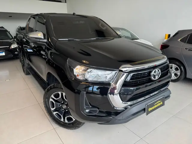Carro Toyota Hilux Cabine Dupla 2021 SRV 2.7 CD 4x4 (Flex) (Aut)