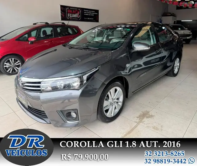 Carro Toyota Corolla 2016 1.8 GLi (Aut.)