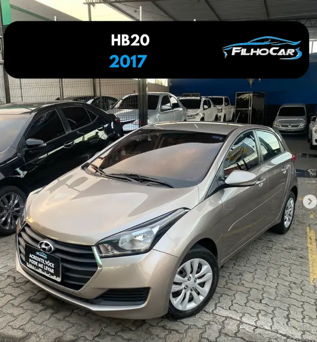 Carro Hyundai HB20 2017 1.0 Comfort Plus (Flex)