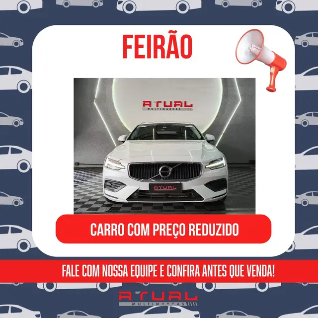 Carro Volvo V60 2020 2.0 T5 Drive-E Momentum