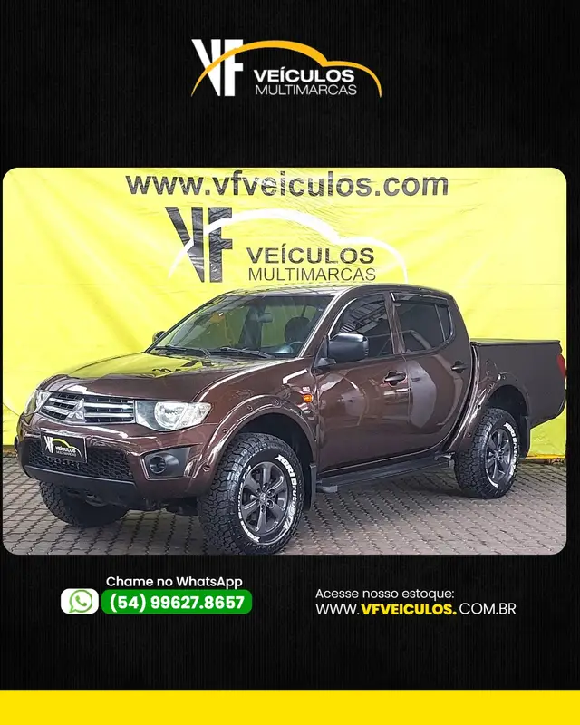 Carro Mitsubishi L200 Triton Sport 2015 3.2 Di-D 4x4 GLS