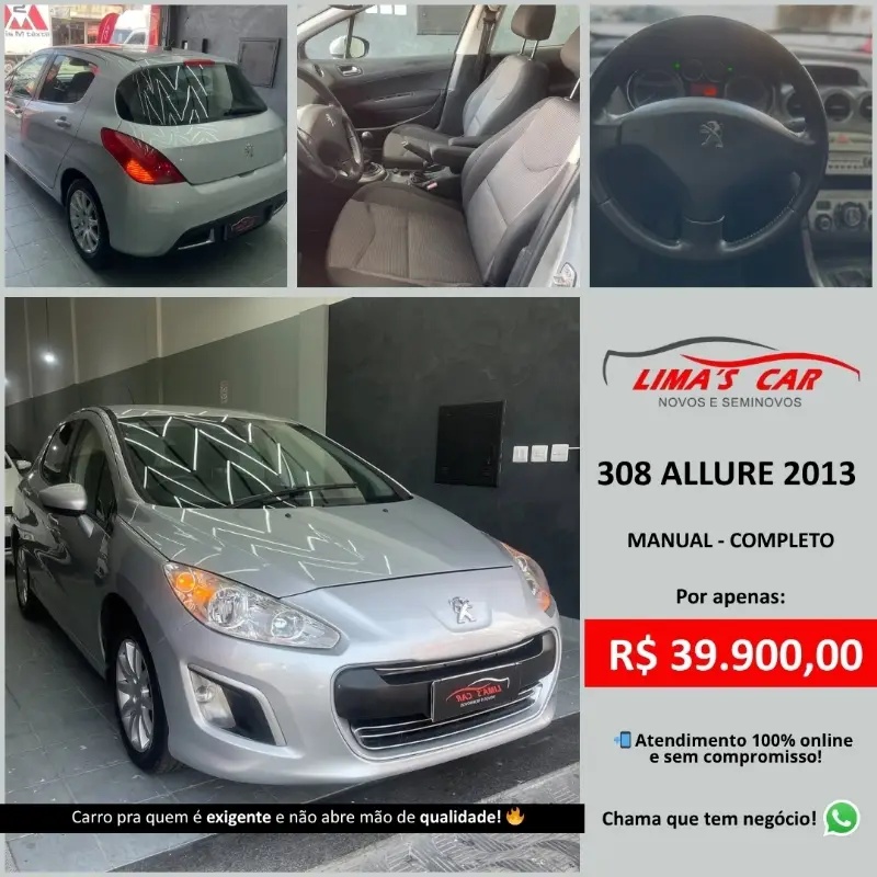 Peugeot 308 Allure 1.6 16v (Flex)