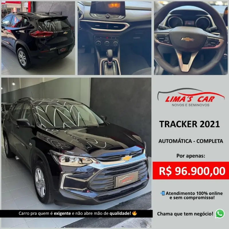 Chevrolet Tracker 1.0 Turbo (Aut) (Flex) (PCD)
