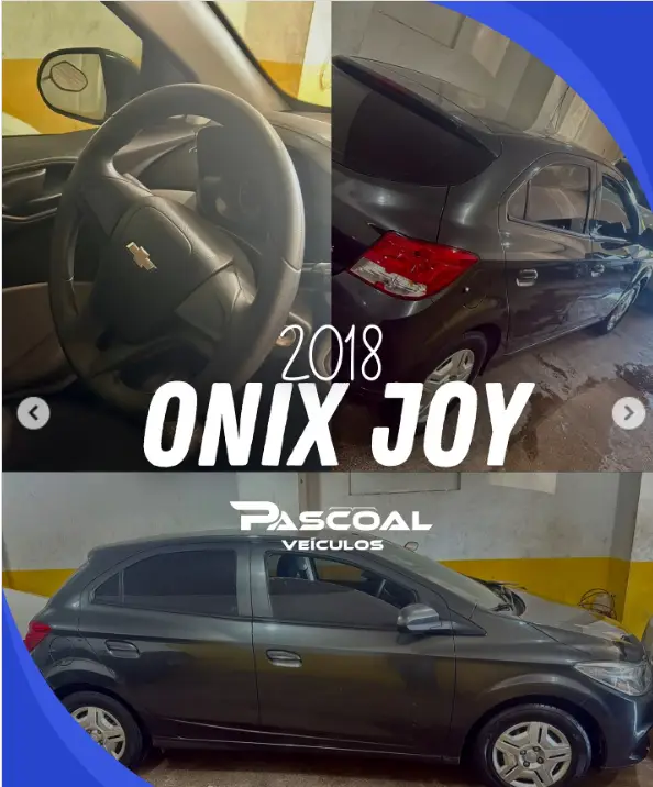 Carro Chevrolet Onix 2018 1.0 Joy SPE/4
