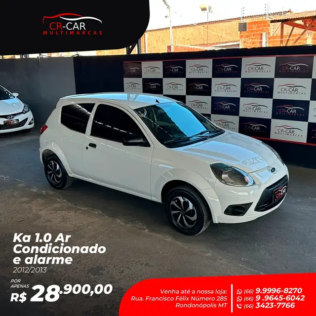 Carro Ford Ka 2013 Ka 1.0 RoCam SE