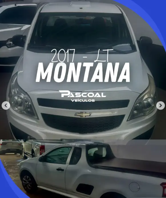 Carro Chevrolet Montana 2017 LS 1.4 (Flex)