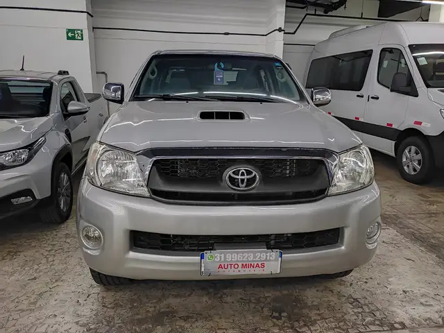 Carro Toyota Hilux Cabine Dupla 2010 Hilux SRV 4x4 3.0 (cab. dupla)