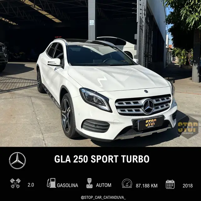 Carro Mercedes-Benz GLA 250  2018 GLA 250 Sport 2.0 TB 16V 4x2  211cv Aut.