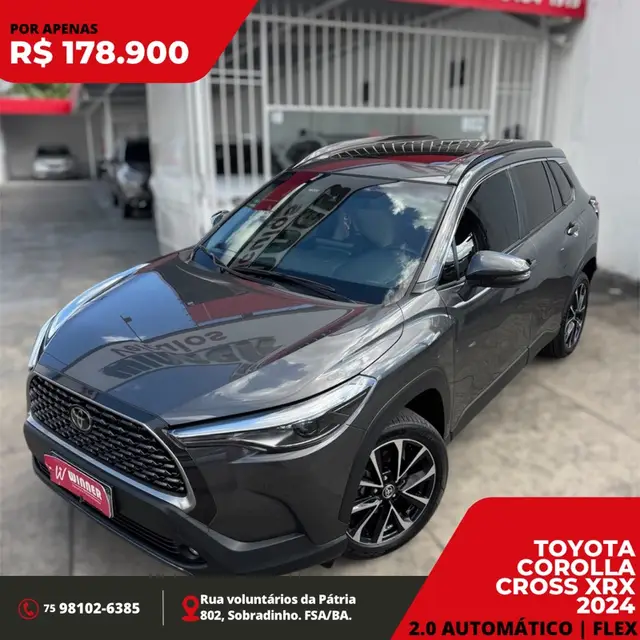 Carro Toyota Corolla Cross 2024 XRX 2.0 16V Flex Aut.