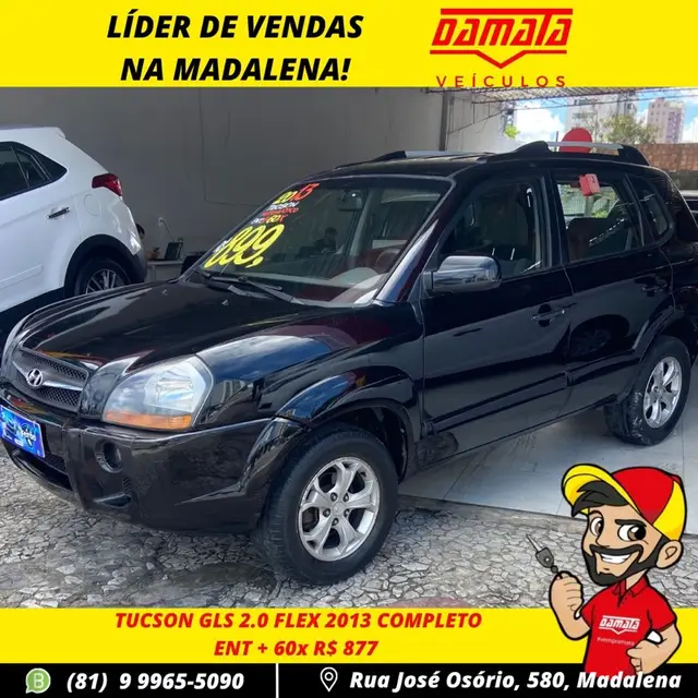 Carro Hyundai Tucson 2013 GL 2.0 16V