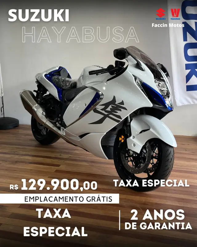 Carro Suzuki Hayabusa 2025 GSX 1300-R