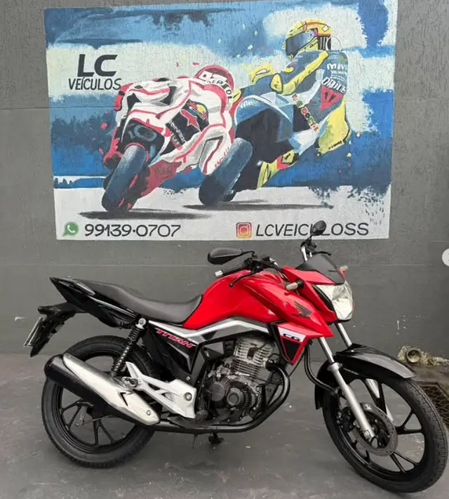 Moto Honda CG 160 2021 Titan