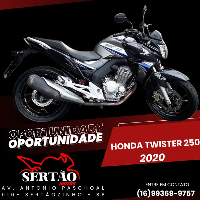 Carro Honda CB 250F Twister 2020 (CBS)