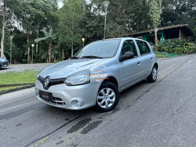 Carro Renault Clio 2014 Authentique 1.0 16V (Flex) 4p