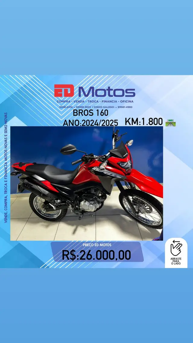 Moto Honda NXR 160 2025 Bros ABS
