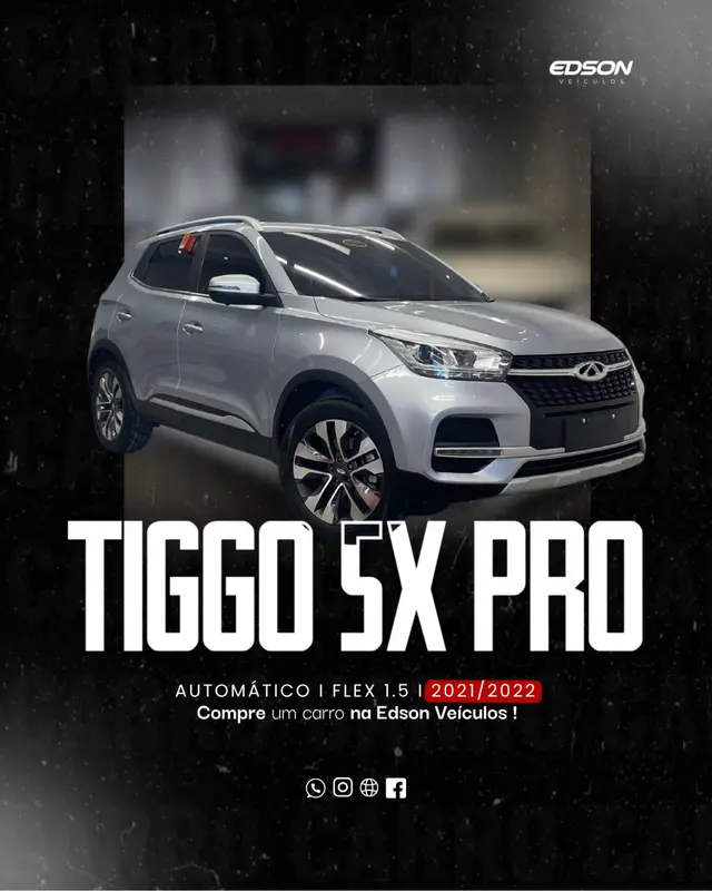 Carro CAOA Chery Tiggo 5X 2022 TXS 1.5 Turboflex (Aut)