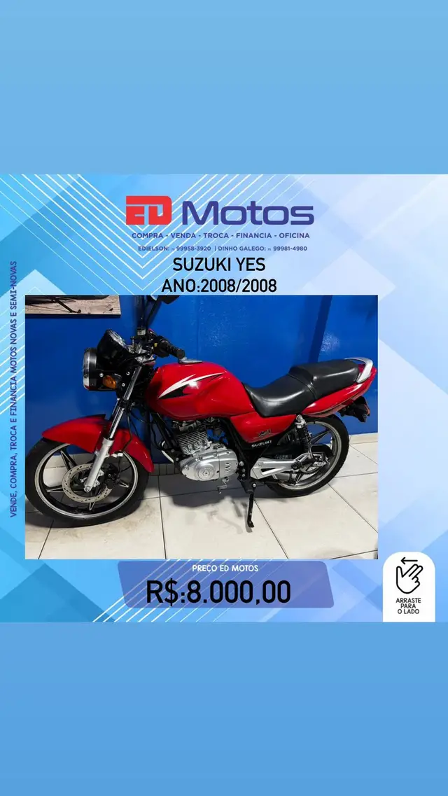 Carro Suzuki En 125 2008 EN 125 YES