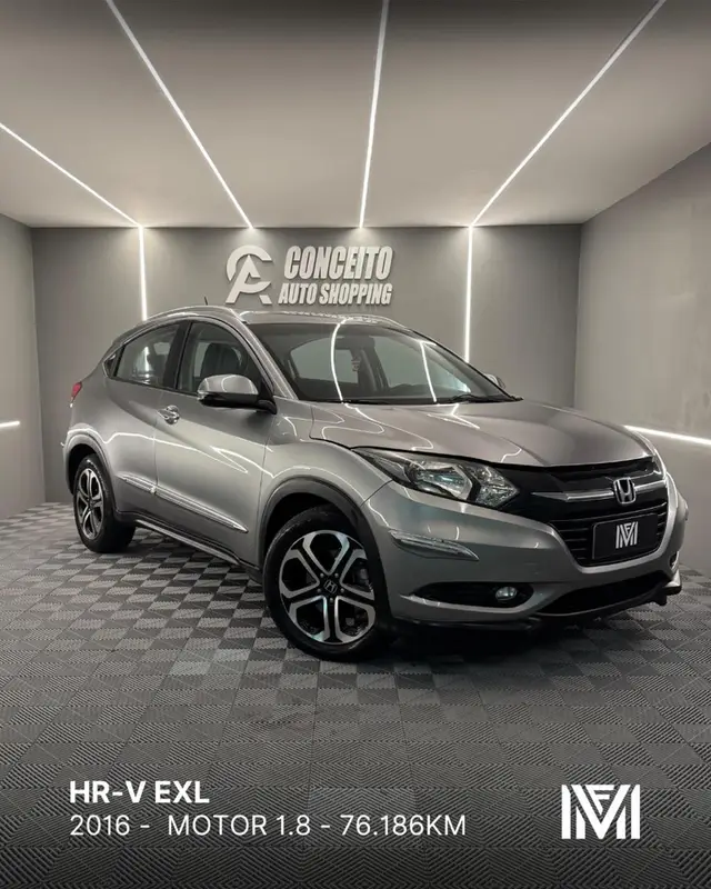 Carro Honda HR-V 2016 EXL CVT 1.8 I-VTEC FlexOne