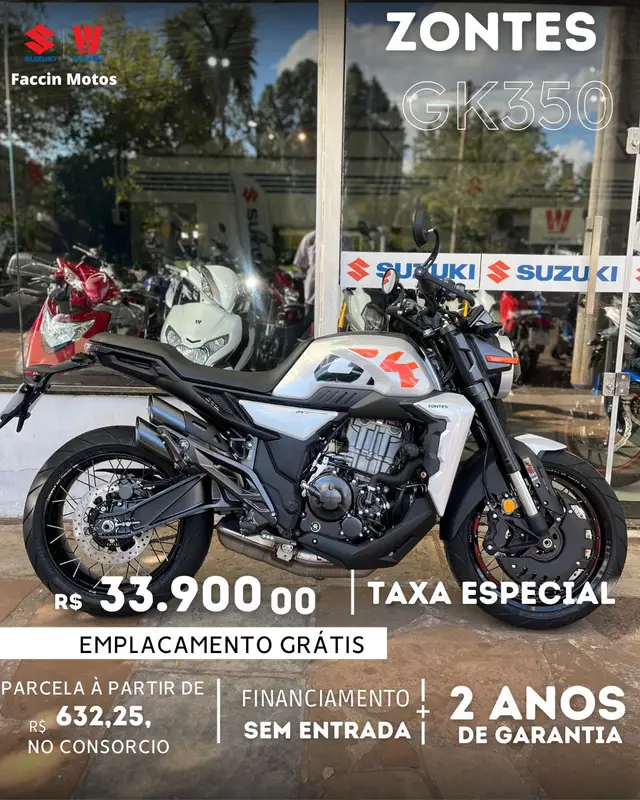 Carro Zontes GK350 2025 ABS