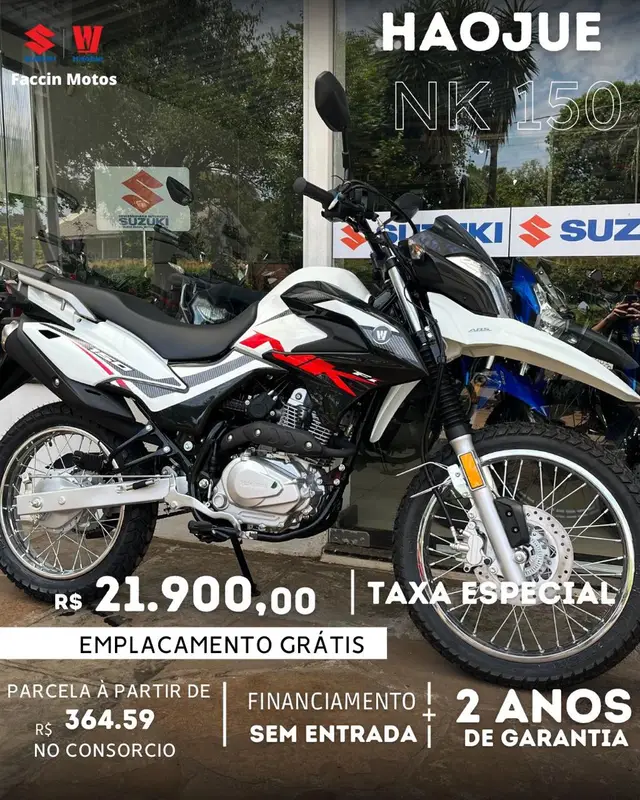 Carro Haojue NK 150 2024 ABS