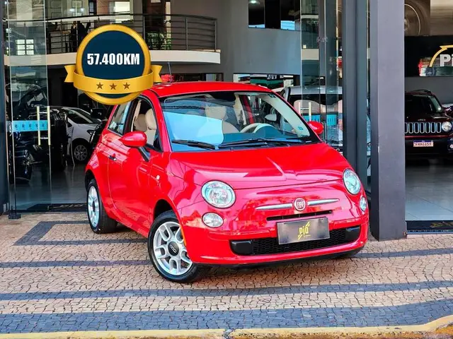 Carro Fiat 500 2015 1.4 Flex 8V EVO Mec.