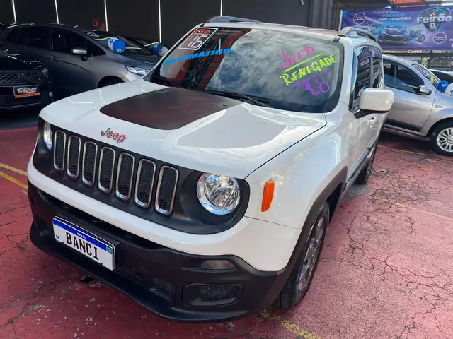 Carro Jeep Renegade 2016 1.8 4x2 (Aut) (Flex) (PCD)