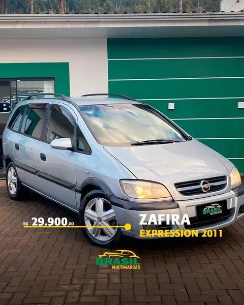 Carro Chevrolet Zafira 2011 Comfort 2.0 (Flex)