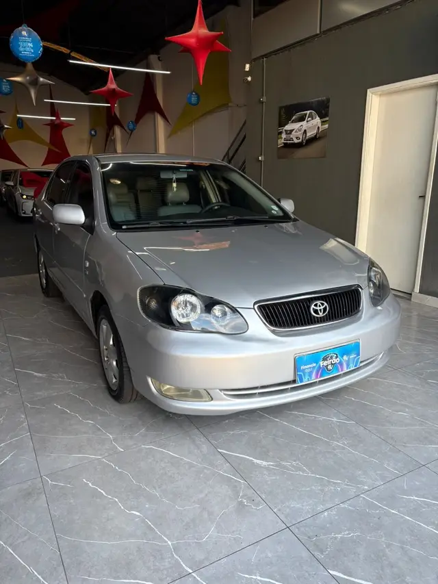 Carro Toyota Corolla 2004 Sedan SEG 1.8 16V (nova série) (aut)
