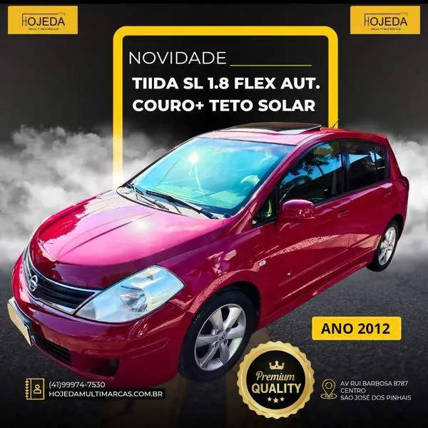 Carro Nissan Tiida 2012 S 1.8 (flex)