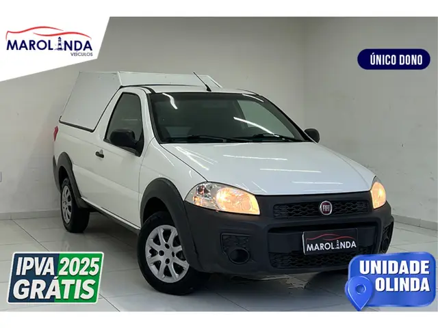 Carro Fiat Strada 2020 Hard Working 1.4 (Flex) (Cabine Dupla)