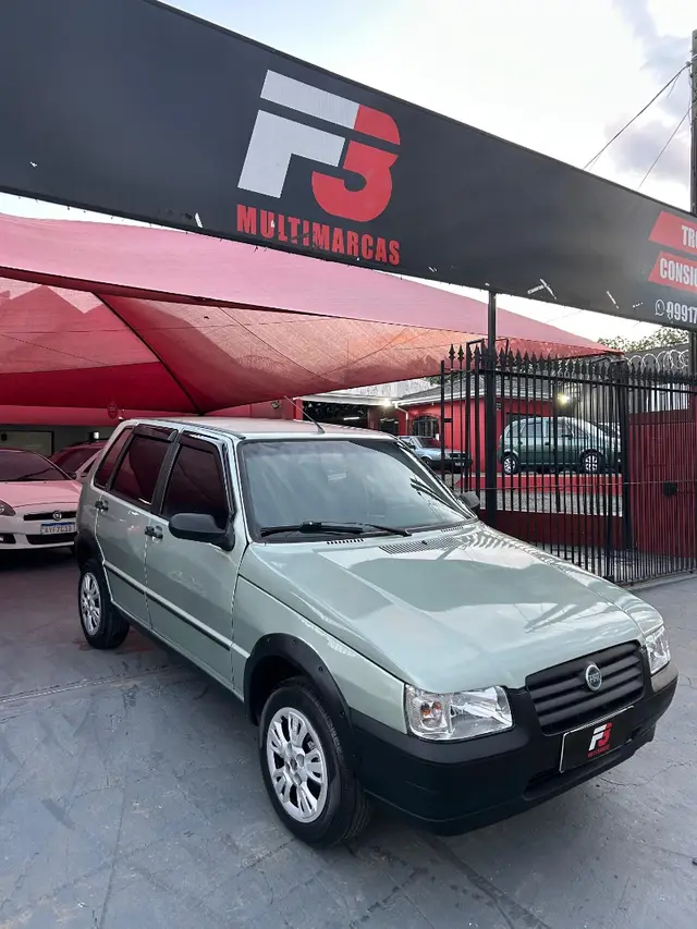 Carro Fiat Uno Mille 2008 Fire 1.0 (Flex)