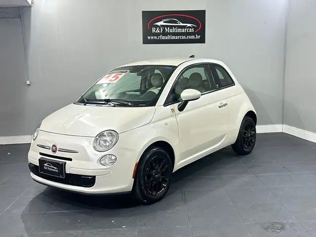 Carro Fiat 500 2015 Cult 1.4 Evo (Flex)
