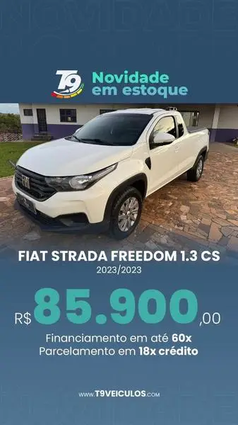 Carro Fiat Strada 2023 Endurance 1.4 Cabine Plus (Flex)