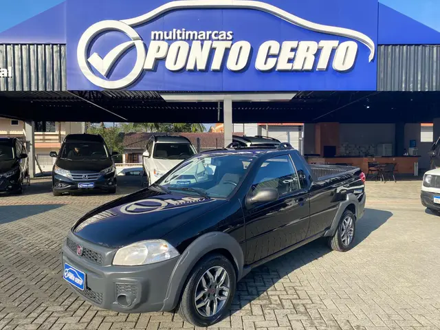Carro Fiat Strada 2018 Hard Working 1.4 (Flex) (Cabine Simples)