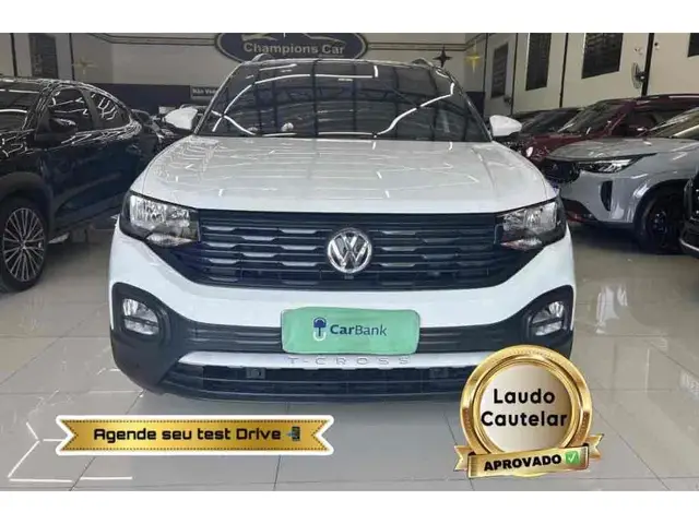 Carro Volkswagen T-Cross 2021 1.0 200 TSI Sense (Aut) (Flex)