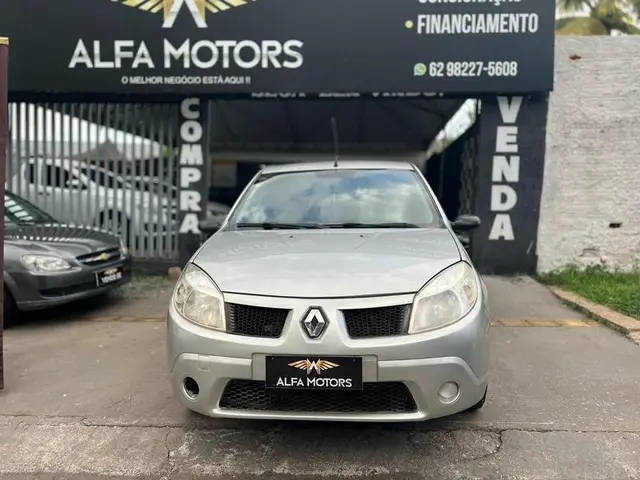 Carro Renault Sandero 2009 Authentique 1.0 16V (flex)