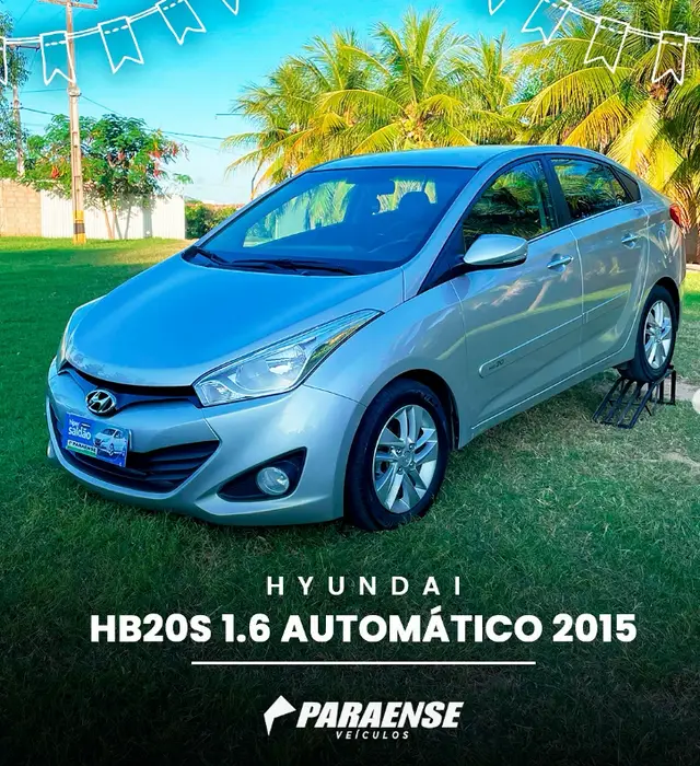 Carro Hyundai HB20S 2015 1.6 Impress (Aut) (Flex)