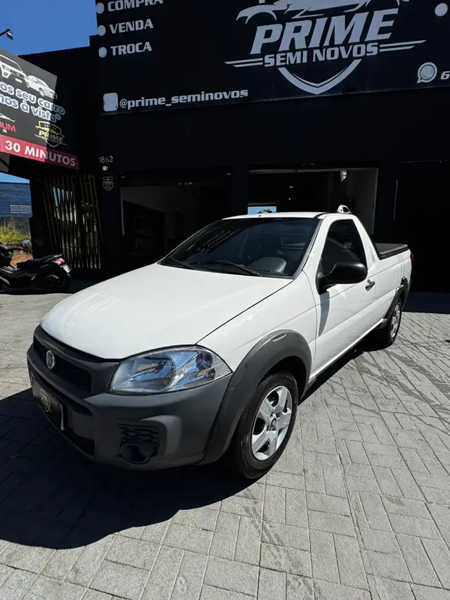 Carro Fiat Strada 2018 Hard Working 1.4 (Flex) (Cabine Simples)