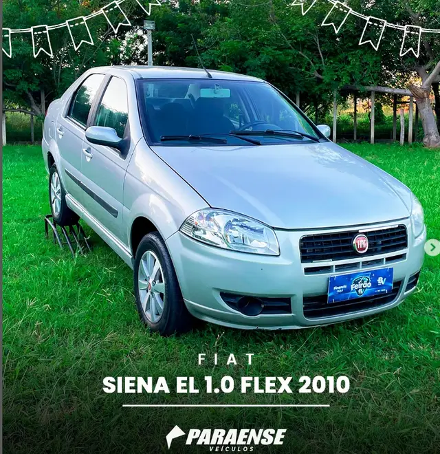 Carro Fiat Siena 2010 EL 1.0 8V (Flex)