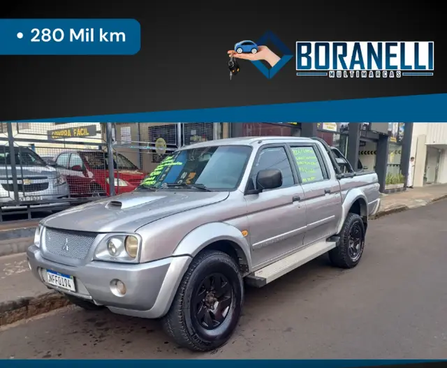 Carro Mitsubishi L200 2004 L 200 Sport HPE 4x4 2.5 (aut) (cab. dupla)