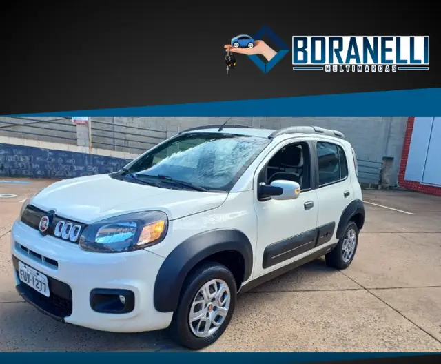 Carro Fiat Uno 2016 Way 1.4 8V (Flex) 4p