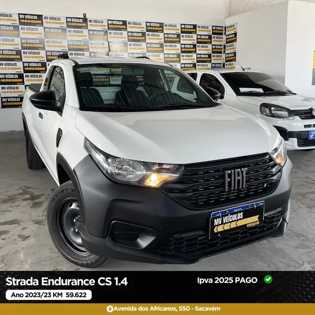 Carro Fiat Strada 2023 Endurance 1.4 Cabine Plus (Flex)
