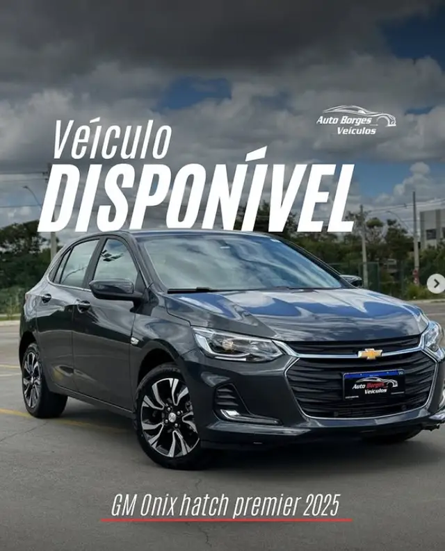 Carro Chevrolet Onix 2025 Premier 1.0 Turbo (Aut.)