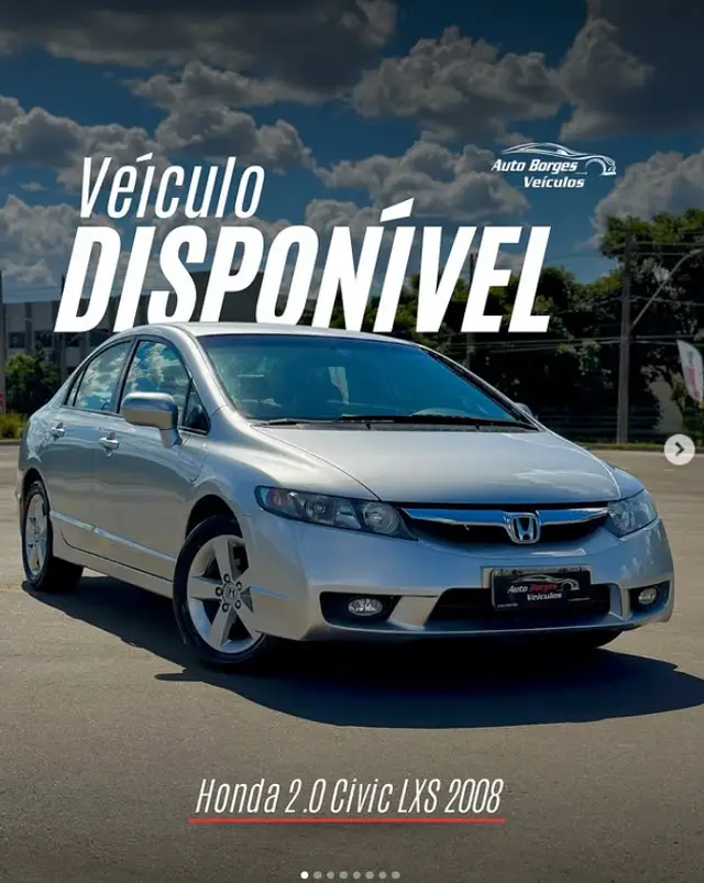 Carro Honda Civic 2008 New  LXS 1.8 16V (Aut) (Flex)