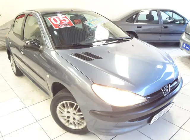 Carro Peugeot 206 2005 Hatch. Sensation 1.0 16V