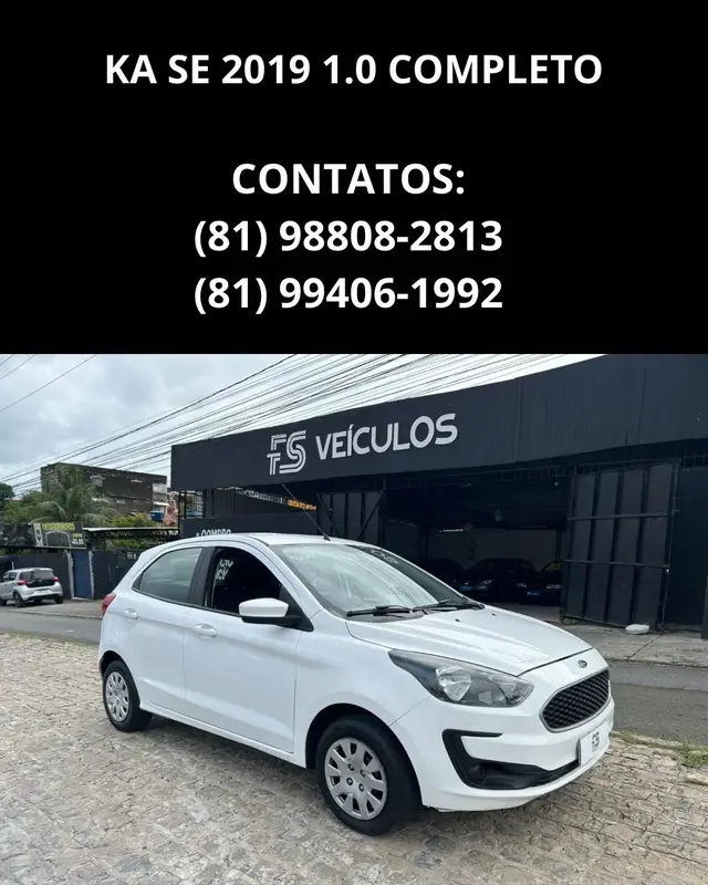 Carro Ford Ka 2019 1.0 SE (Flex)
